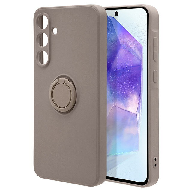 Rakuten - ラスタバナナ Galaxy A55 5G 極限保護 TPUリングケース TA 7941GA55TPRTASC-53E/SCG27/ケース/カバー/ソフトケース/TPU/極限保護/精密設計/スマホリング付き/落下防止/スタンド/トープ