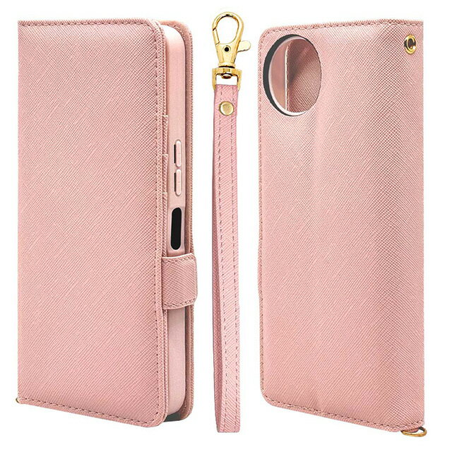 Rakuten - ラスタバナナ AQUOS wish4 手帳型ケース+ハンドストラップ カード3枚 LPK 8013AW4BHSLPKSH-52E/ケース/カバー/手帳型/カード入れ/おしゃれ/スタンド機能/シンプル/ハンドストラップ付き