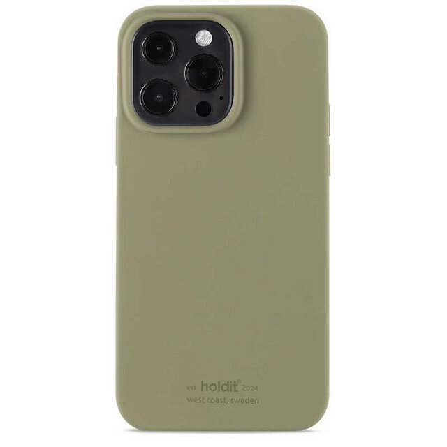 Rakuten - holdit iPhone13Pro用 ソフトタッチシリコンケース カーキ 15175