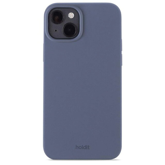Rakuten - holdit iPhone15Plus用 ソフトタッチシリコンケース パシフィックブルー 15986