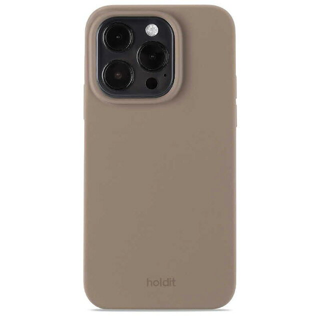 Rakuten - holdit iPhone15Pro用 ソフトタッチシリコンケース モカブラウン 15992