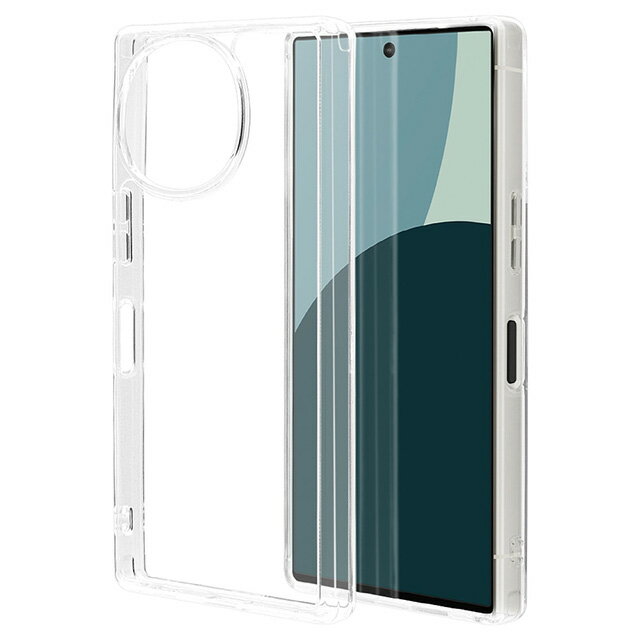 Rakuten - ラスタバナナ AQUOS R9 ハイブリッドケース RHINO 5H TPU×アクリル CL 8033AR9HACL