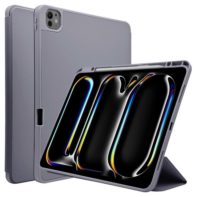 Rakuten - 【送料無料】ラスタバナナ 13インチ iPad Pro(M4)手帳ケース パープル 8037IPP13BPU