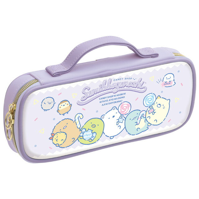 Rakuten - すみっコぐらし ゴーゴースクール・ハッピースクール 2025 ペンポーチ キャンディ　PT17702【すみっこぐらし/スミッコグラシ/新学期/新入学/進級/文具/文房具/ステーショナリー/ふでばこ/ふでいれ】