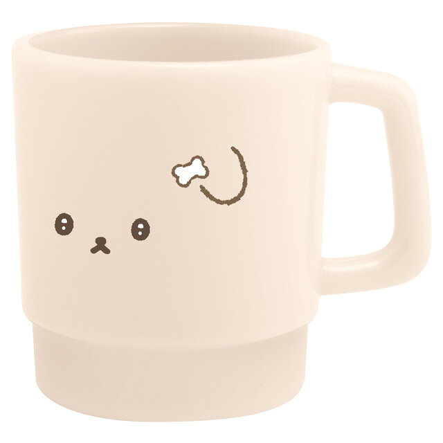 Other - いしよわちゃん キャラミックス ケアアイテム プラカップ いしよわちゃん　KA34205【いぬ/イヌ/犬/わんこ/意志弱/サンエックス/日用品雑貨/コップ/プラスチック/アクリル製/キッチン】