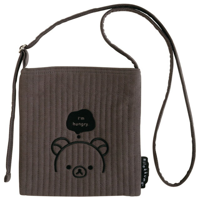 リラックマです　コーチショルダーパック　定価105600円 リラックマ ふわふわ刺繍がかわいい！おでかけスマホショルダーバッグ