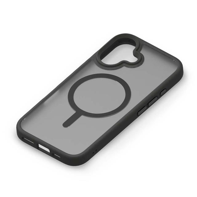 Rakuten - iPhone 16用 MagSafe対応 ハイブリッドケース ブラック PG-24AMGPT04BK【メール便送料無料】