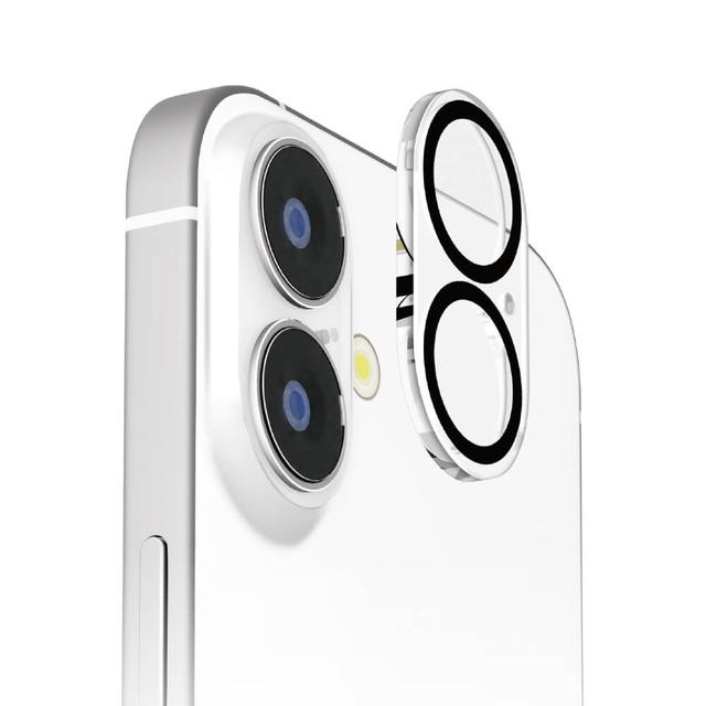 Rakuten - iPhone 16 / 16 Plus 2眼カメラ用 カメラフルプロテクター Dragontrail クリア PG-24ACLG03CL【メール便送料無料】