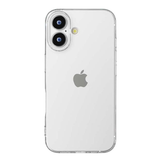 iPhone 16 Plus用 クリアソフトケース クリア PG-24CTP01CL【メール便送料無料】