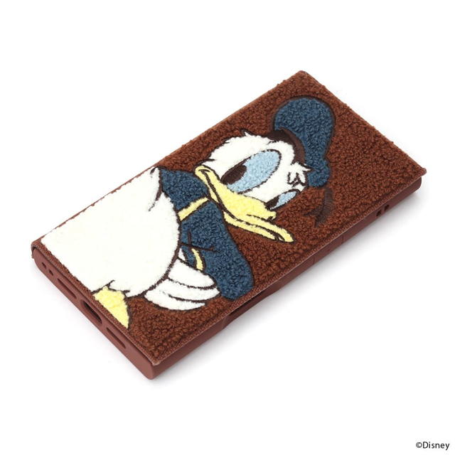Rakuten - ディズニー iPhone 16用 クリアフリップケース (サガラ刺繍) ドナルドダック PG-D24ACF03DND