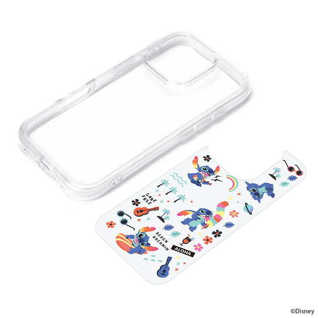 Rakuten - ディズニー iPhone 16 Pro用 エアクッションケース スティッチ PG-D24BPT04STI【メール便送料無料】