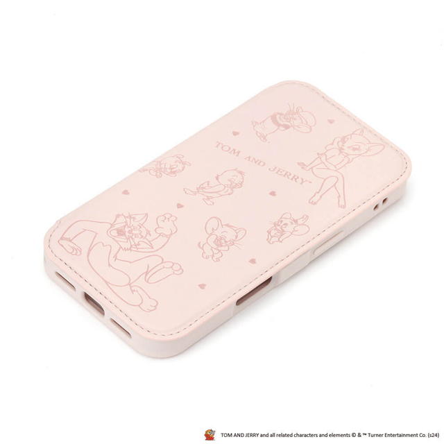 Rakuten - トムとジェリー iPhone 16 Pro用 ガラスフリップケース トムとジェリー PG-W24BGF02TAJ
