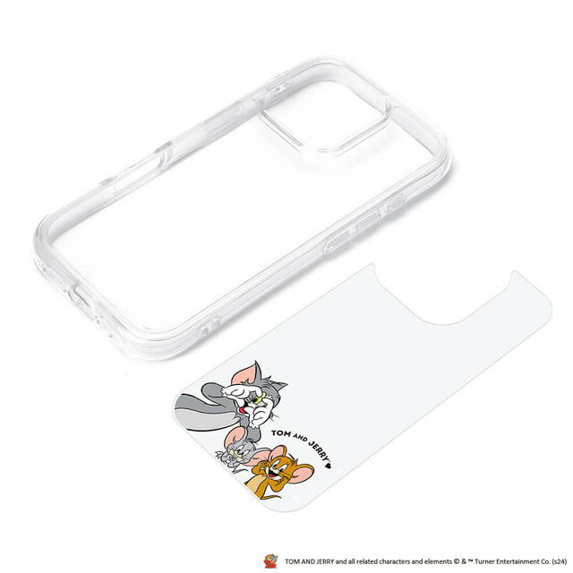 Rakuten - トムとジェリー iPhone 16 Pro用 エアクッションケース トムとジェリー PG-W24BPT02TAJ【メール便送料無料】