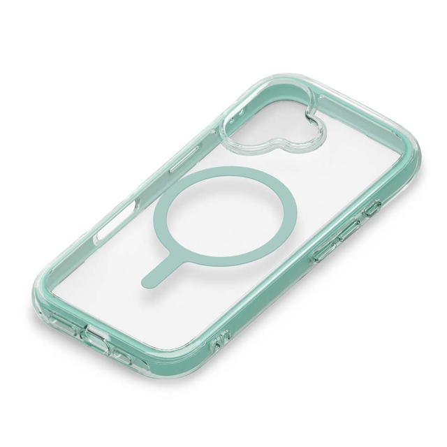 Rakuten - iPhone 16用 MagSafe対応 エアクッションケース ミント PG-24AMGPTA04GR【メール便送料無料】