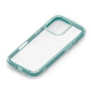 iPhone 16 Pro用 エアクッションケース ボンダイブルー PG-24BPTA05BL【メール便送料無料】
