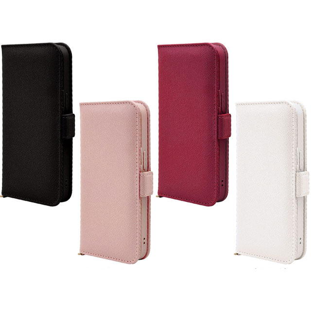 ラスタバナナ iPhone 16e ハンドストラップ付き手帳型ケース 8618IP5EBHSBK/8619IP5EBHSLPK/8620IP5EBHSMA/8621IP5EBHSWH