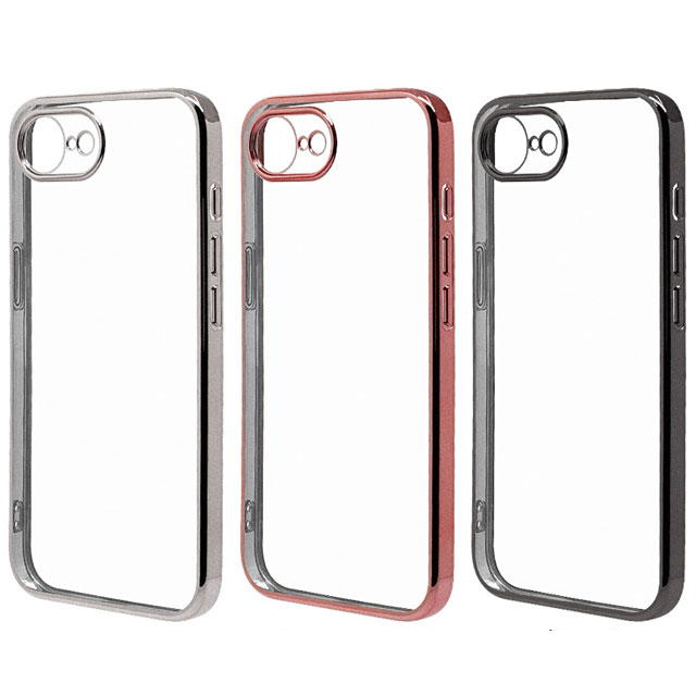 Rakuten - ラスタバナナ iPhone 16e 極限保護TPUメタルフレームケース 8682IP5ETPLSV/8683IP5ETPLPG/8684IP5ETPLBK