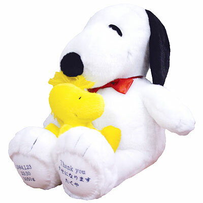  スヌーピー（SNOOPY）ウエイトドールスヌーピー・ベーシック with ウッドストック