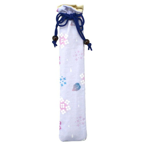 華やぎ扇子セット あじさい紫　KC18-1005-03【和雑貨/扇子/せんす/エコ/日本/夏/デ...