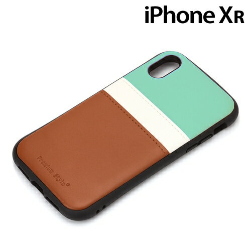 Rakuten - iPhoneXR (6.1インチ) 専用 タフポケットケース チョコミント　PG-18YPT07GR【メール便送料無料】