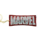 マーベル キラキラバッグチャーム マーベル B レッド 31698285【MARVEL/バッグ/キーホルダー/チャーム/キラキラ】【アウトレット】