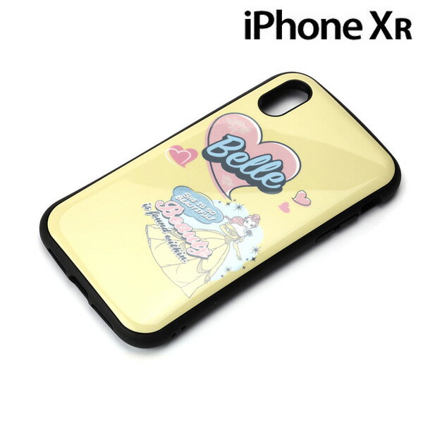 Rakuten - ディズニー iPhone XR(6.1インチ)用 ハイブリッドタフケース ベル　PG-DCS490BEL【メール便送料無料】