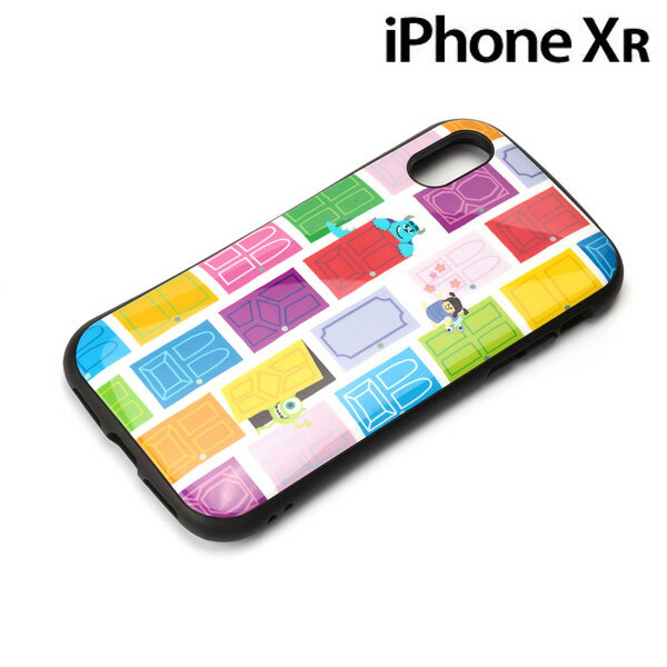 Rakuten - ディズニー iPhone XR(6.1インチ)用 ハイブリッドタフケース モンスターズ・インク ホワイト　PG-DCS494MOI【メール便送料無料】