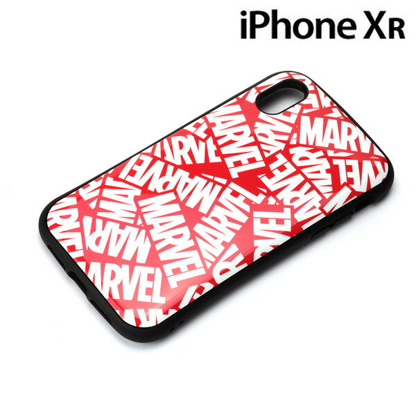 Rakuten - マーベル iPhone XR(6.1インチ)用 ハイブリッドタフケース ロゴ レッド　PG-DCS504MVL【メール便送料無料】
