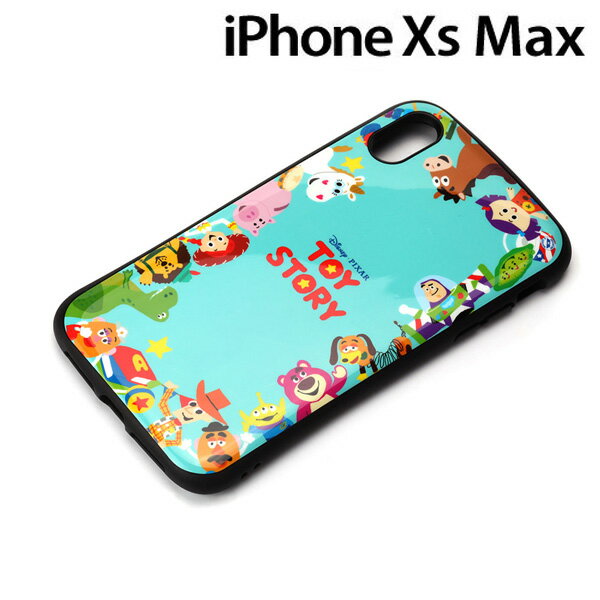 Rakuten - ディズニー iPhone XS Max(6.5インチ)用 ハイブリッドタフケース トイ・ストーリー グリーン　PG-DCS523TOY【メール便送料無料】