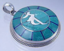 【送料無料】 高級梵字ペンダントヘッド大日如来