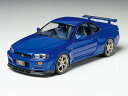 24210 1/24 ニッサン スカイラインGT-R Vスペック R34 タミヤ 1/24スポーツカー プラモデル 送料無料