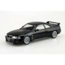 No.15-SP2 ニッサン R33スカイラインGT-R カスタムホイール ブラック アオシマ 1/32 ザ・スナップキット プラモデル 送料無料