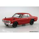 ニッサン スカイライン 2000GT-R レッド アオシマ 1/32 ザ・スナップキット No.9-C プラモデル 送料無料