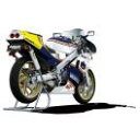No.51 1/12 ホンダ MC18 NSR250R SP カスタム 88 アオシマ ザ・バイク プラモデル 送料無料