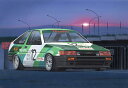 ID320 1/24 トランピオ AE86 レビン フジミ インチアップ プラモデル 送料無料