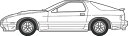 HC7 1/24 サバンナ RX-7 FC3S後期型 ハイソカーバージョン フジミ インチアップ プラモデル 送料無料