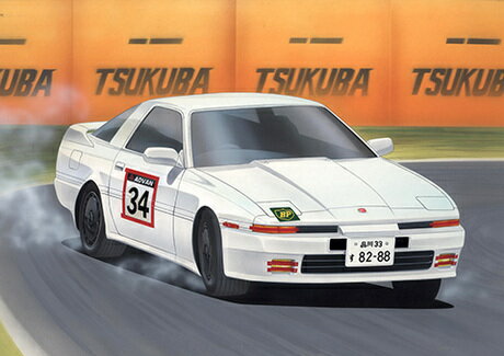 ID321 1/24 スープラ 3.0 GT ターボA 全日本スーパードリフトGP仕様車 フジミ 1/24インチアップ プラモデル