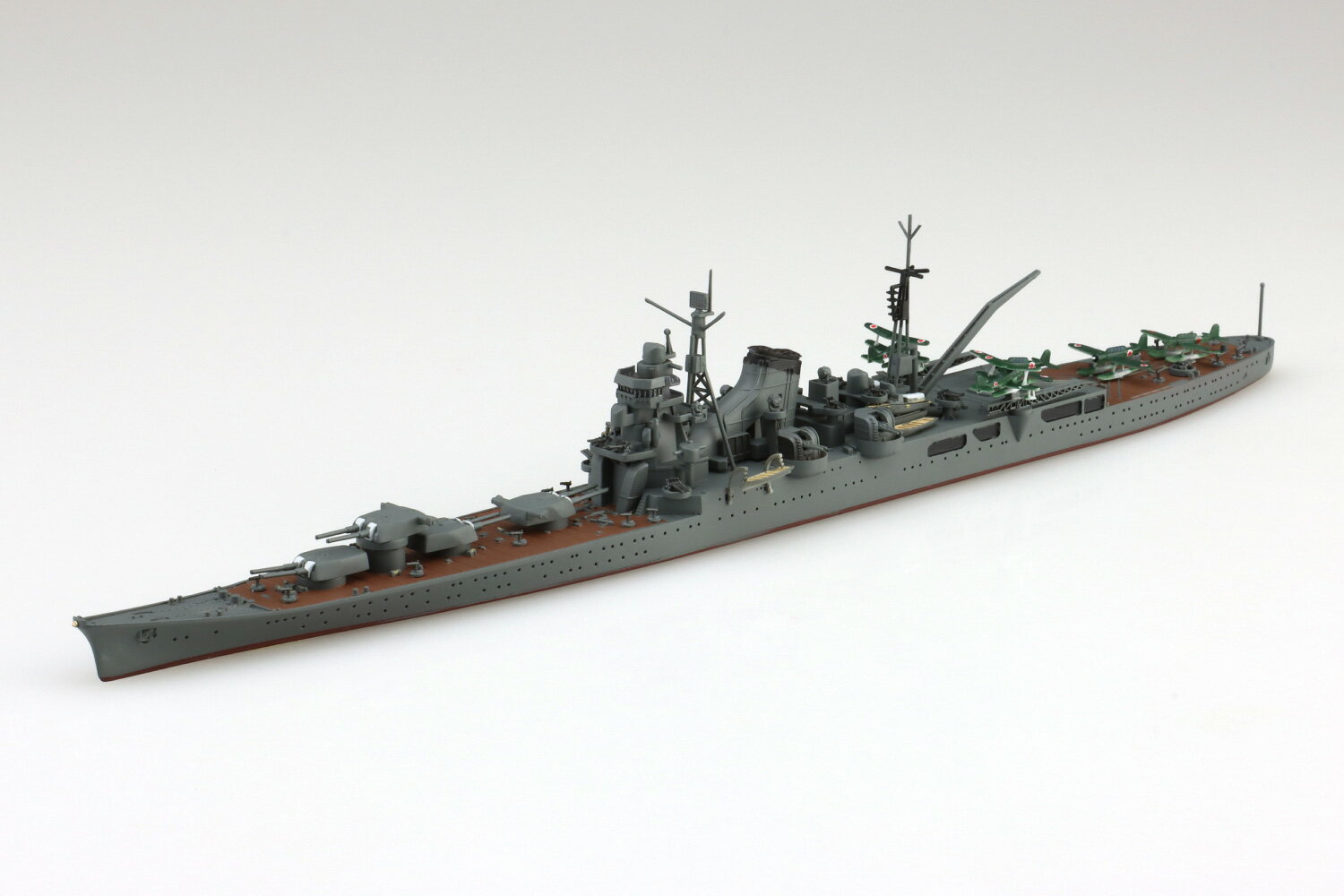 No.331 日本海軍 重巡洋艦 利根 アオシマ 1/700WL プラモデル