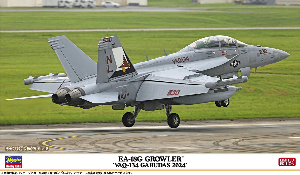 Rakuten - 02487 1/72 EA-18G グラウラー VAQ-134 ガルーダス 2024 ハセガワ 限定品 プラモデル
