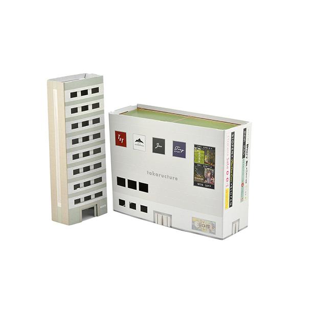 ペーパーストラクチャー C02 ワンルームマンション・ファッションビル　トミーテック 送料無料