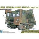 1/72ミリタリーモデル 7 陸上自衛隊 資材運搬車 2両セット アオシマ プラモデルル 送料無料