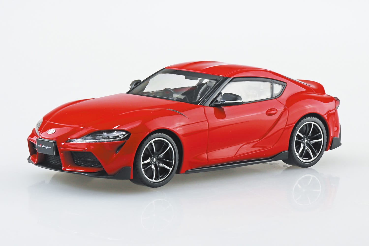 Rakuten - No.13-PR 1/32 トヨタ GR スープラ 2019 プロミネンスレッド アオシマ 楽プラ スナップキット プラモデル