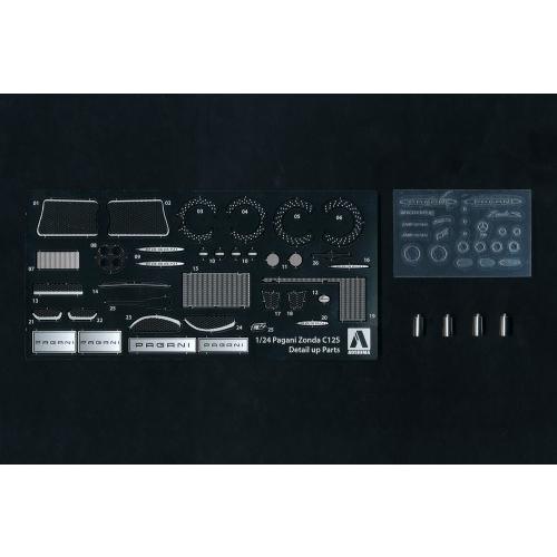 1/24 パガーニ ゾンダ C12S 専用ディテールアップパーツセット アオシマ No.TSC-09 送料無料