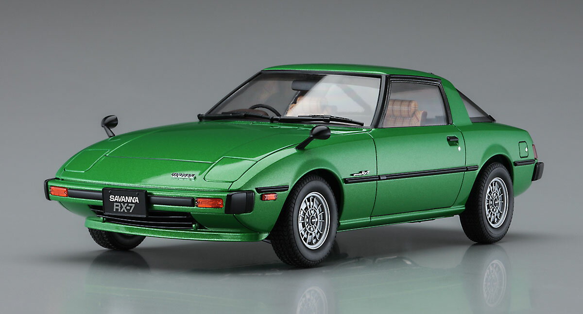 HC43 1/24 マツダ サバンナ RX-7 SA22C 前期型 リミテッド ハセガワ HC帯ヒストリックカー プラモデル