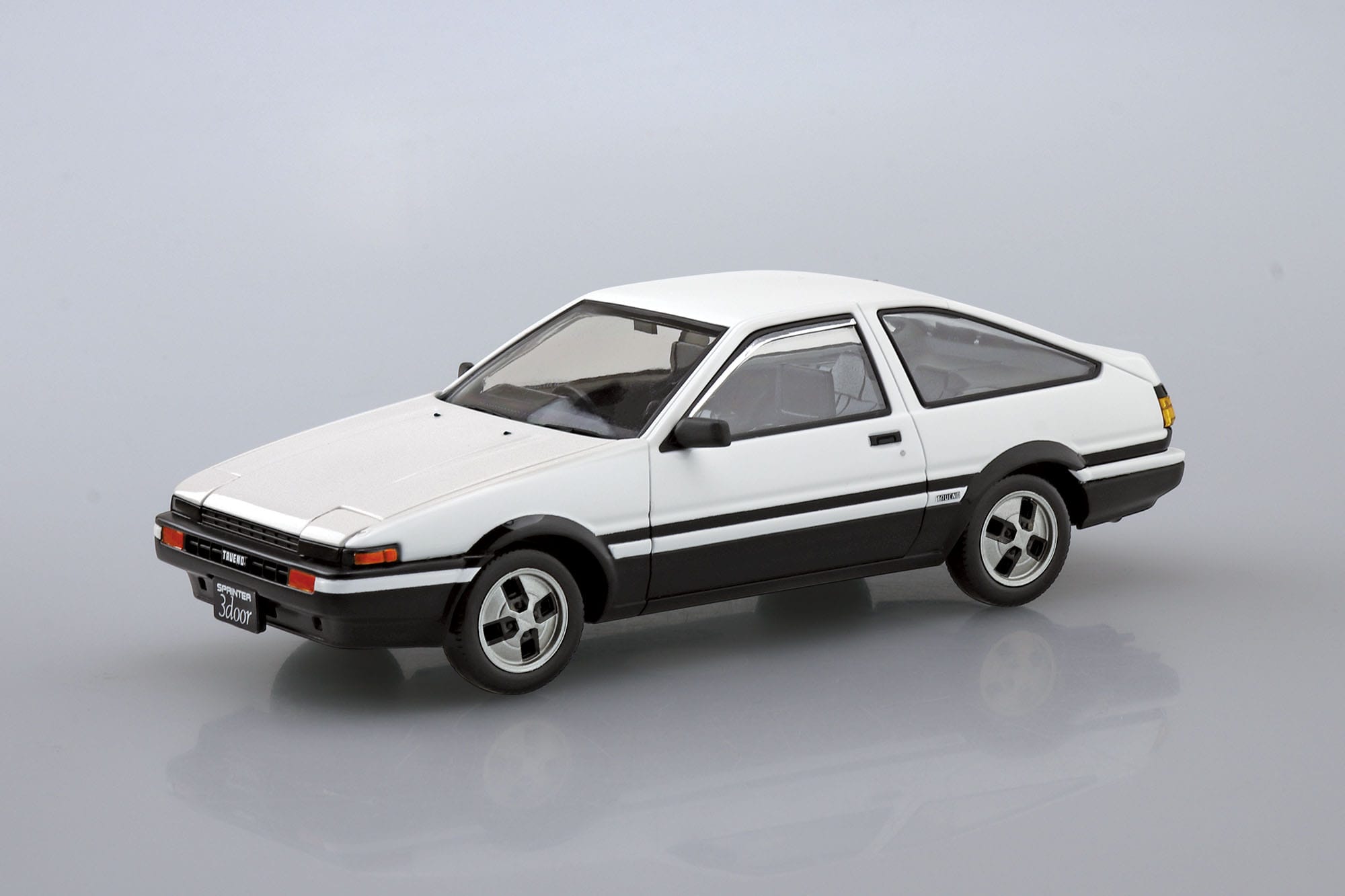 乐天商城 - No.11-WB 1/32 トヨタ スプリンタートレノ ハイテックツートン アオシマ 楽プラ スナップキット プラモデル
