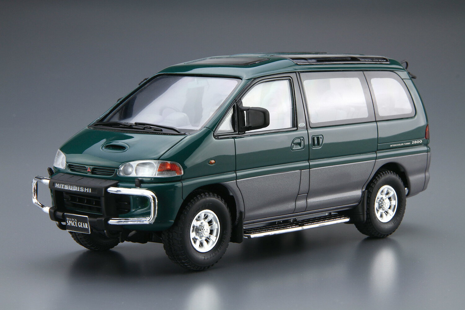 No.96 1/24 ミツビシ PE8W デリカスペースギア 039 96 アオシマ ザ モデルカー プラモデル