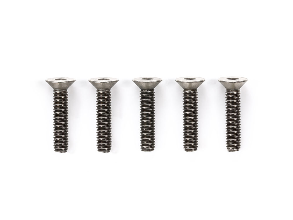 乐天商城 - 53537 P.537 3×14mm チタン六角皿ビス 5本 タミヤ オプションパーツ ※追跡可能メール便