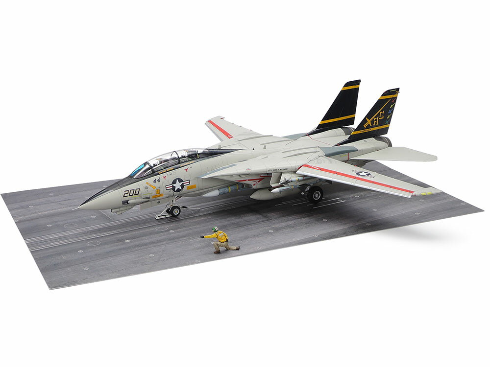 迷彩服 - 61122 1/48 グラマン F-14A トムキャット 後期型 発艦セット タミヤ 1/48傑作機 プラモデル 同梱不可