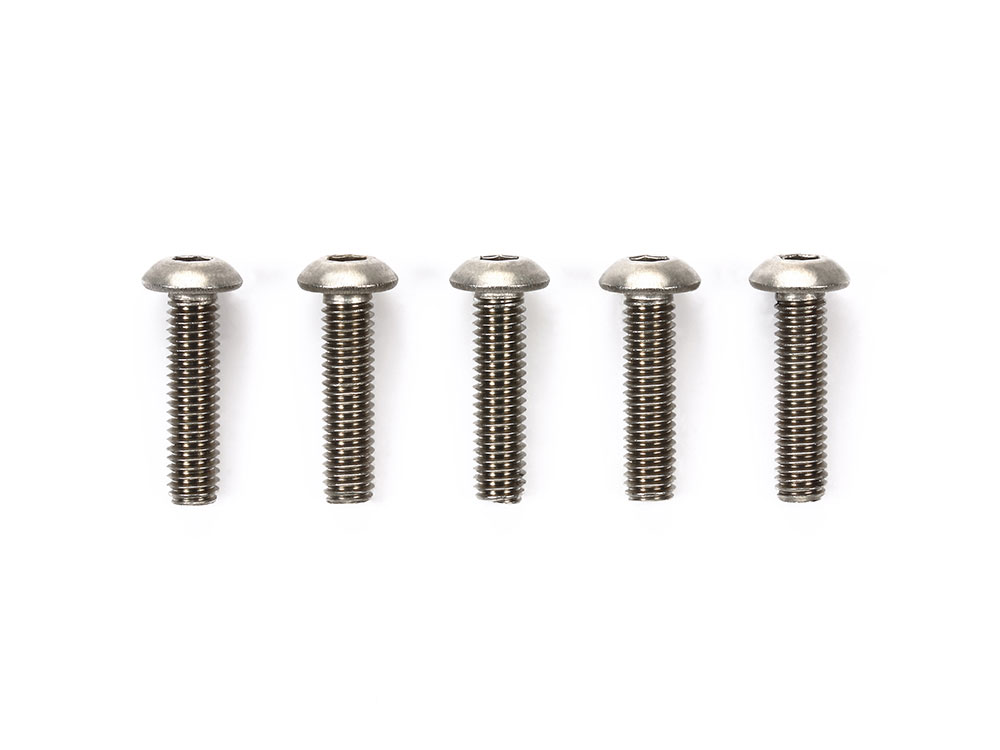 Rakuten - 53531 OP.531 3×12mm チタン六角ボタンヘッドビス 5本 タミヤ オプションパーツ ※追跡可能メール便
