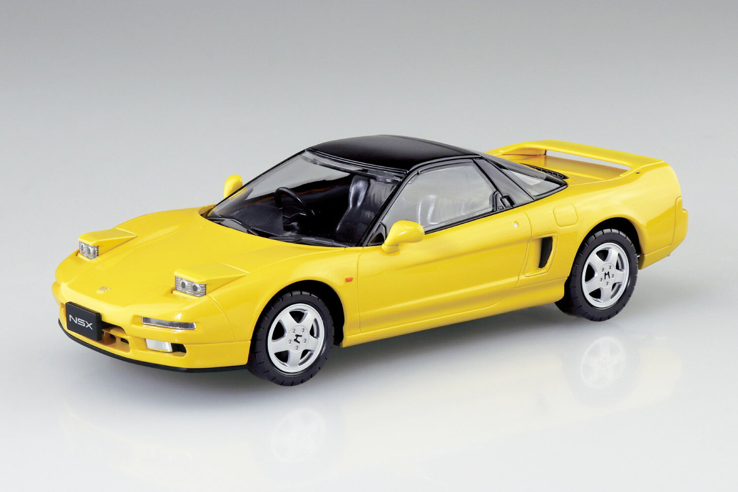 No.19-IY 1/32 ホンダ NA1 NSX インディーイエローパール アオシマ 楽プラ スナップキット プラモデル